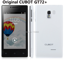 100% Original Cubot GT72+ Smartphone Android 4.4 MTK6572W Dual Core 4.0 Inch Dual SIM 3G WiFi