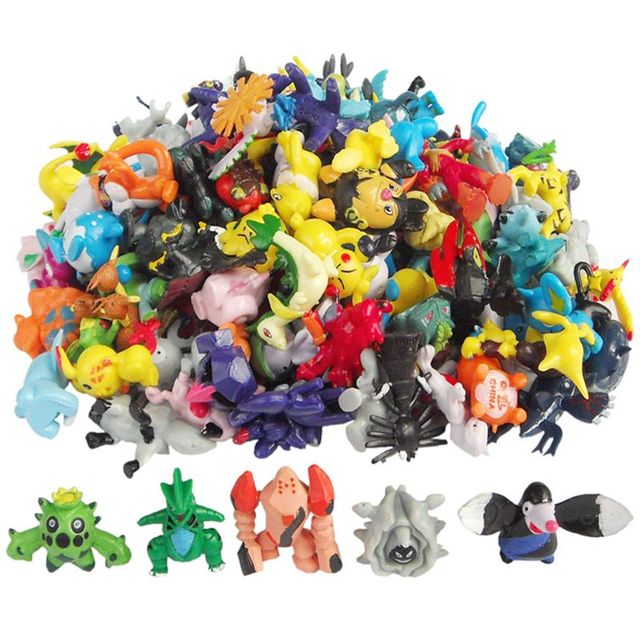 50 шт./лот Пикачу Pokeball Мини Аниме Рис Карманные Игрушки Eevee Espeon Umbreon Вапореон Glaceon Фигурка Модель Куклы Подарок