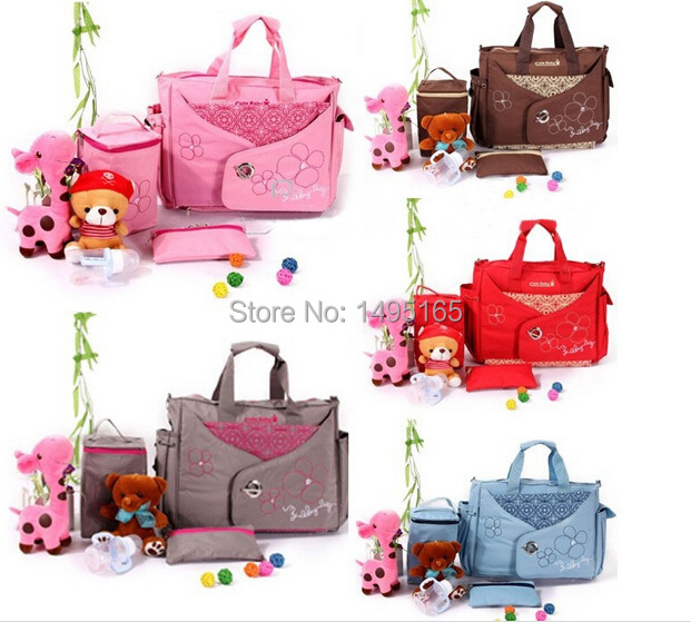 free shippping wholesale 2016 hot sale 3pc set nappy changing bags font b baby b font