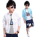 2016 Boys Jackets Kids Coats Outdoor Big Boys Bomber Jacket Sun Protection Clothing Spring Summer 3