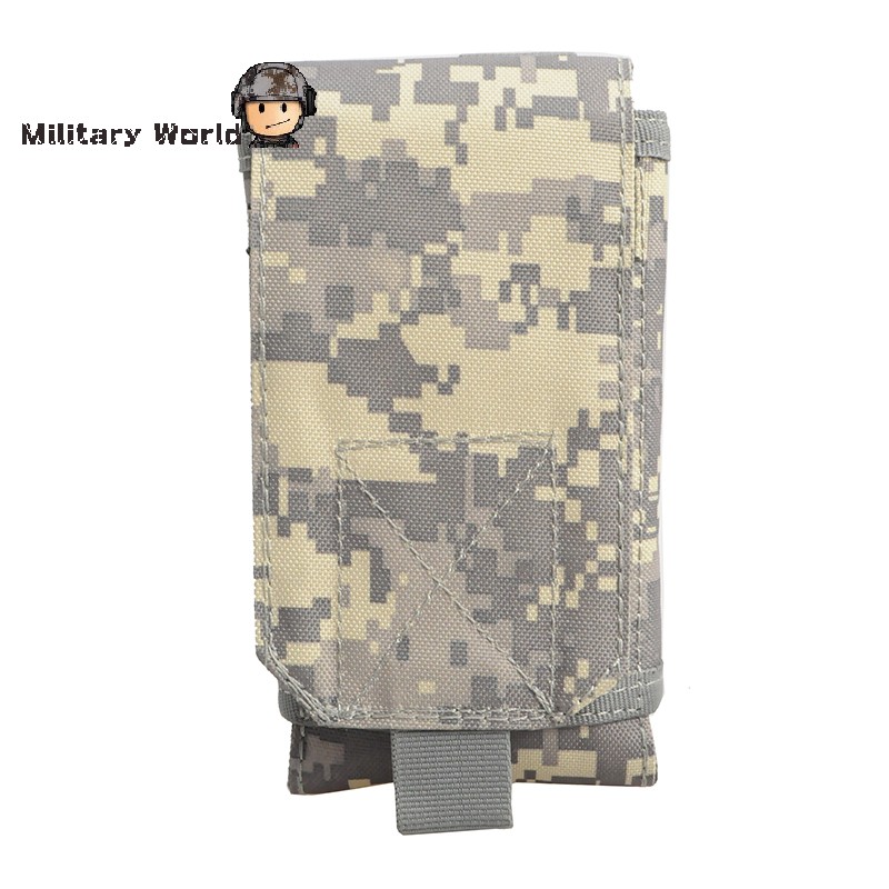 8 Color Military Airsoft Tactical 600D Nylon Molle Design Waterproof Durable Waist Bag Phone Pouch Multifunctional Ulitity Pouch