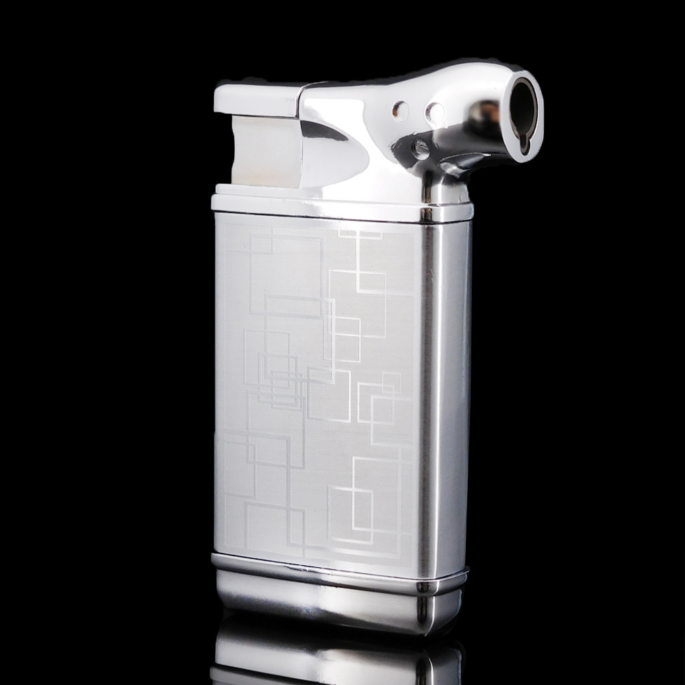 Cheap promotional metal Smoking Pipes gas lighter Practical cigarette pipe cigarette lighter