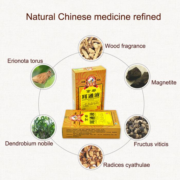 Newly Ear Acute Otitis Drops Chinese Herbal Medicine For Ear Tinnitus