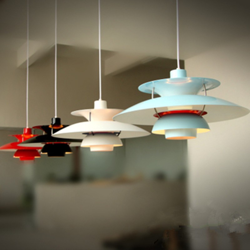 New modern contemporary poul henningsen ph5 pendant lamp loui poulsen suspension lamp pendant chandelier