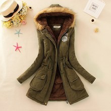 2016 New Parkas Female Women Winter Coat Thickening Cotton Winter Jacket Womens Outwear Parkas for Women Winter