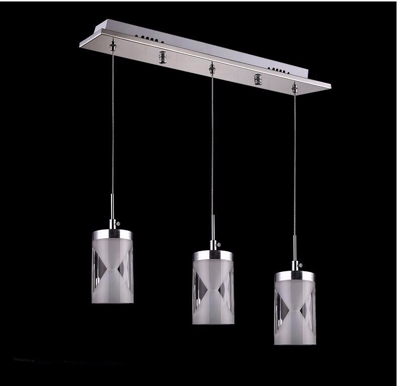 Lámpara estilo candelabro led moderna, lámpara de embudo de alta