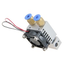 0 3 0 35 0 4 0 5MM Dual Head Dual Nozzles MK8 Extruder for