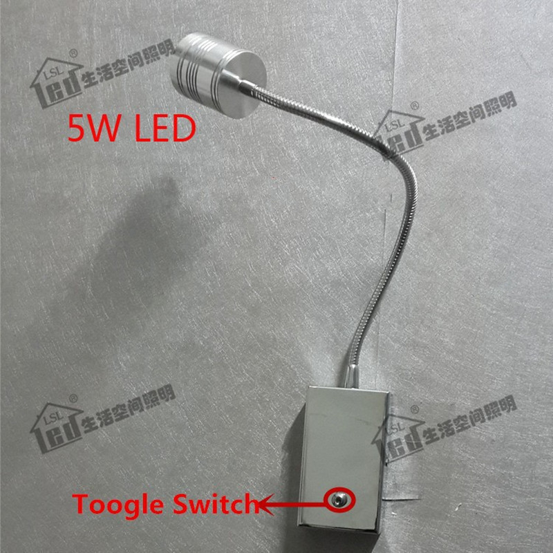 Compra lámpara de pared de cuello de cisne online al por mayor de China