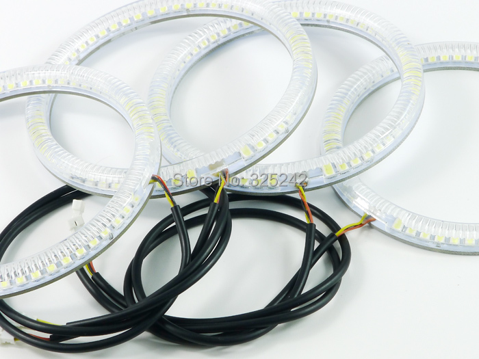 Switchback LED Angel Eyes Halo Rings Kit For Honda CRV CR-V 07-08 (9)