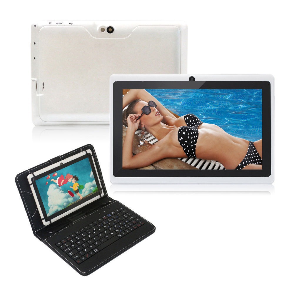 7 Tablets PC A33 ARM Cortex A7 Quad Core 1 5GHz 1G 16GB Google Android 4