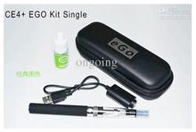 Wholesale-eGo Electronic Cigarette kit CE4+ single Electronic Cigarette E-cigarette e cig Kits Various colors Battery Available