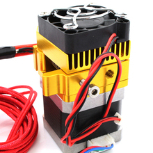 wholesale 3D printer makerbot/diy nozzle extruder MK9 kit voltage 12V temperature 190deg-250deg