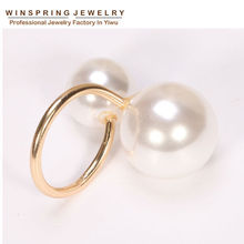 Unique Wedding Ring For Women Fashion Pearl Gold Ring Jewelry Products Rings Free Shipping