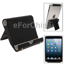 Peacock Adjustable Smartphone Bracket Stand Base Car Bed Tablet Holder for iPad mini / mini 2 Retina Black