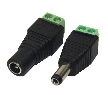 New original 10pair Male Female 2.1 x 5.5mm 12V DC Power Plug Jack Adapter Connector for CCTV LED
