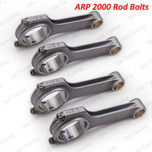 Conrod Connecting Rod for Peugeot 106 Kit Car TU5J4 137 75mm Forged H Beam Piston Rods