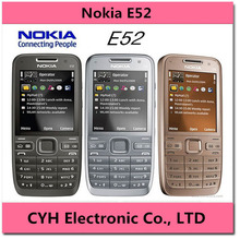 Unlocked Nokia E52 Original 3G Mobile Phone Camera 3.2MP Bluetooth WIFI GPS Refurbished Cell Phone Support Russian Keyboard