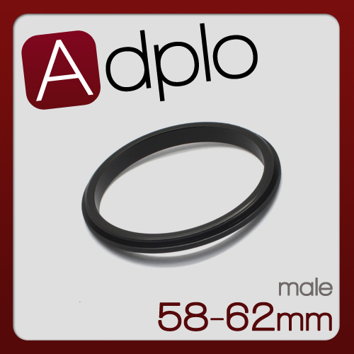 Male 58mm to 62mm 58-62mm Macro Reverse Adapter Ring