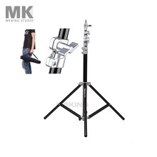 Selens Photo Studio Air-Cushion Heavy Duty Light Stand 4m 13.2ft SGT-4000A with carrying Bag for background load 7kg