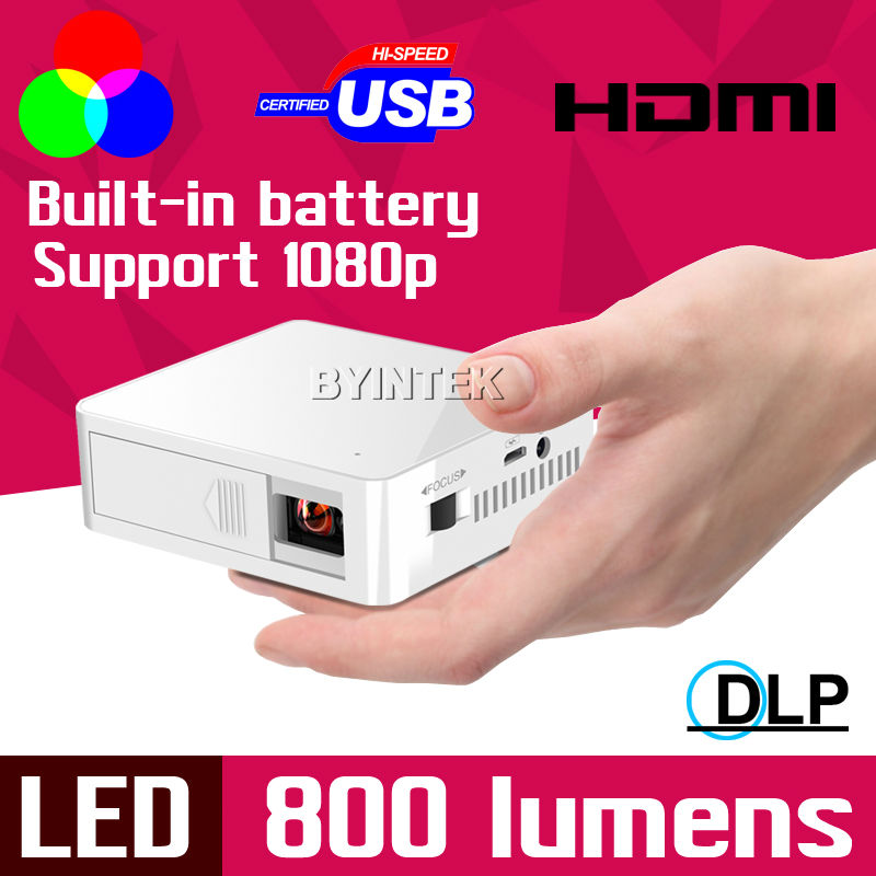 Pocket Cinema Home Theater Video DLP LED hD portable HDMI AV TF USB micro pICo Mini Projector Projetor for trip training camping