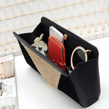 New Design Women Evening Clutch Bags High Quality Black Velvet Glitter Sequins Elegant Clutch Female Party