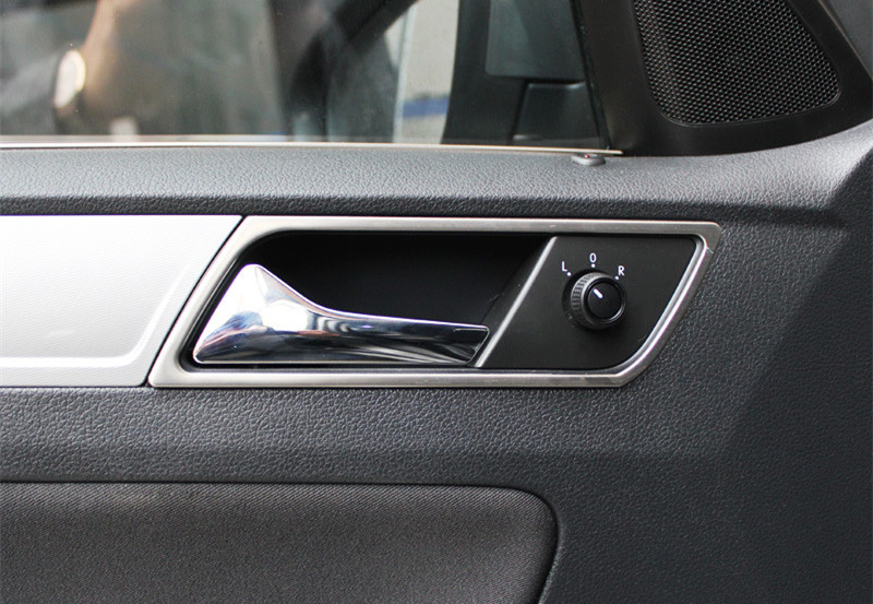 Volkswagen vw 2014 2015 New Polo interior door handle ring decorative modification exclusive trim cover