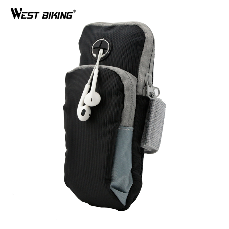 Running Arm Bag Sport Cycling Jogging Walking Fitness Wrist Pouch Suit for All Kinds of Mobile Phone Men Women Running Bag