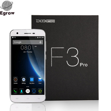 Original DOOGEE F3 Pro 5.0Inch MT6753 Octa Core 1.3GHZ Android 5.1 Mobile Phone GSM/WCDMA/LTE Smartphone Russian Spanish Phone