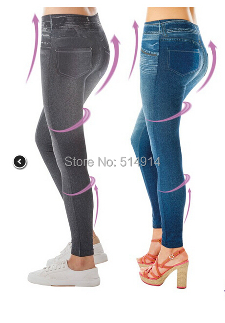 2015 hot selling women s legging blue and black jean girls jeggings with 2 real pockets