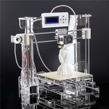2016 Upgraded Quality High Precision stable Reprap Prusa i3 DIY 3d Printer kit with 1 Rolls Filament 16GB SDcard and LCD screen