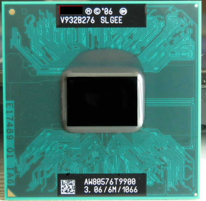    Core 2 Duo T9900 CPU 6  /3.06 /1066/Dual-Core Socket 479 CPU  forGM45 PM45  