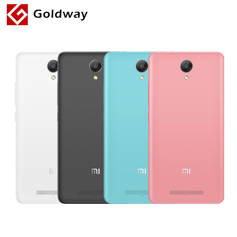 xiaomi-redmi-note-2-Plastic-Case-Back-cover-type-pink-gold-blue-white-gray-5-Colors