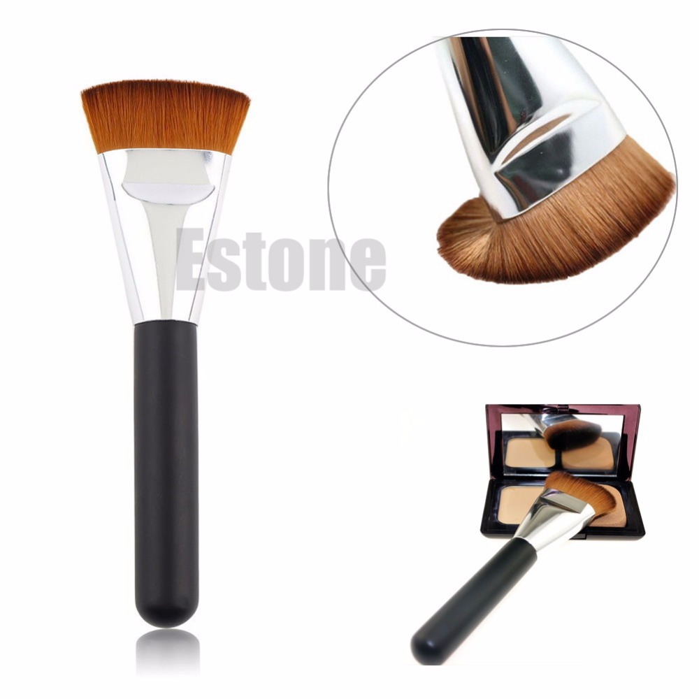 Flat Contour Brush Face Cheeks Blend Makeup Cosmetic Brusher Professional 163 