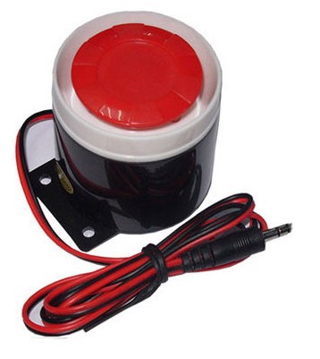 Wired Mini alarm Siren for Home Security Alarm System Horn Sire with 120dB wire length 1 meter