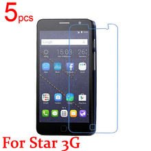 5pcs glossy/Matte/Nano anti-burst LCD Screen Protector Film Cover For Alcatel One Touch pop Star 3G 5022/X/D Film + cloth