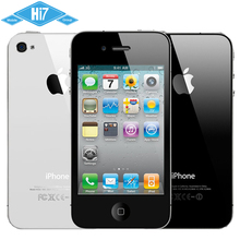 Mobile Phone Apple iPhone 4 Original Factory Unlocked 8GB 16GB 32GB ROM 5.0MP iOS 8 IPS 960×640 3.5″ WIFI 3G GPS