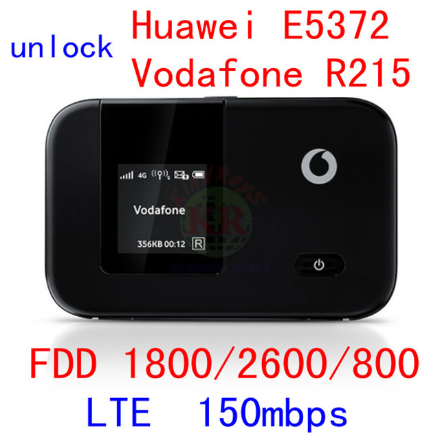 unlock Huawei E5372 Vodafone R215 4G LTE wifi router CAT4 150Mbps 3G wireless lte 4g Dongle