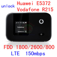 Desbloquear Huawei E5372 Vodafone R215 4 G LTE wifi router CAT4 150 Mbps 3 G LTE sem fio 4 G Dongle moblie hotspot pk e5776 e589 b593