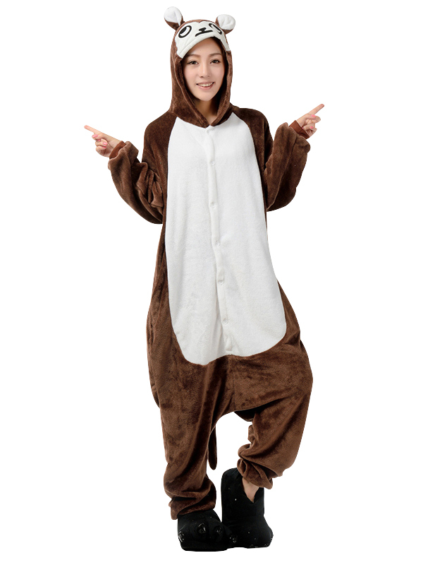 New Brown Monkey Couple Winter Kigu Full Sleeve Hoodie Jacket Pajamas Pyjamas
