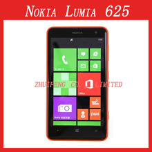 Nokia Lumia 625 Windows Phone 8 Dual Core Original Unlocked Smartphone GPS WIFI 4.7″ 5MP 3G&4G GSM mobile phone dropshipping