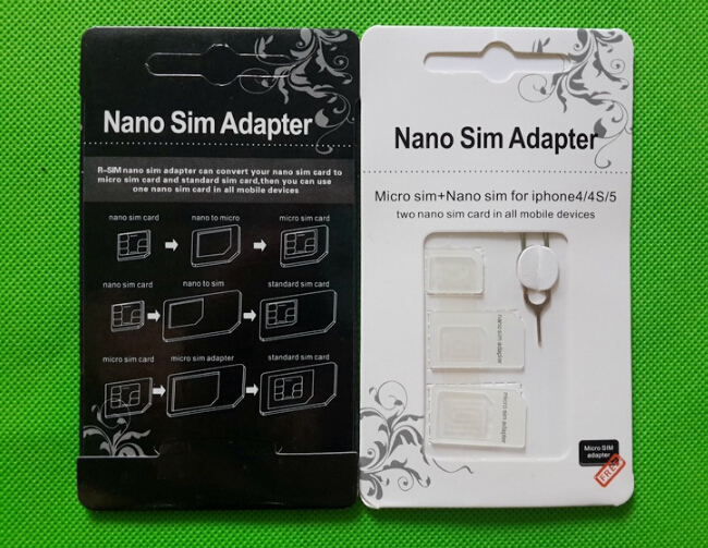     Nano SIM   +   +  SIM  SIM     Iphone 4 4S 5 5S