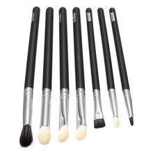 New Wholesale 7pcs Set Makeup Brush Sets Eyeshadow Beauty Comestic Brushes Tools Kit 2 Color To