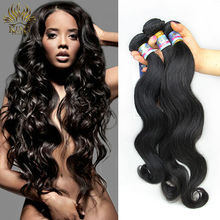 Peruvian virgin hair body wave human hair weave queen hair products unprocessed 6a grade 1-4 pcs a lot
