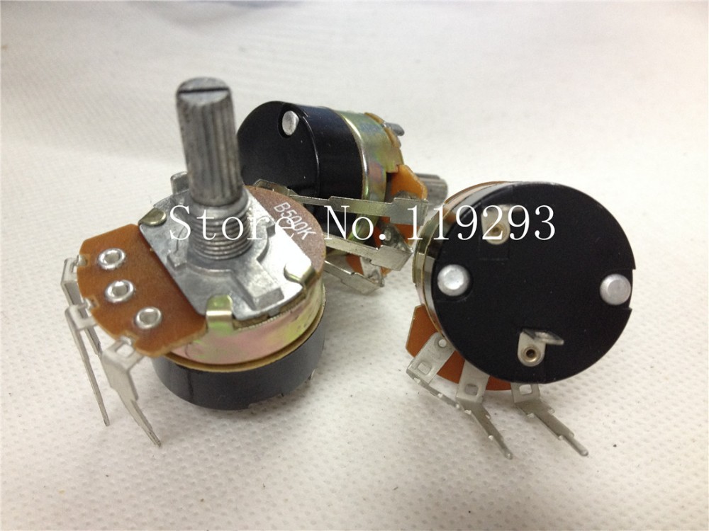 [BELLA]Special lamps speed control switch dimmer switch dimmer potentiometer lamp accessories 3A B500K 20mm--10PCS/LOT