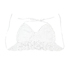 Women Vintage Summer Bikini Sexy Brand Lace Up Crochet Bikini Swimwear Knitted Bikini Swimsuit Bathing Suit