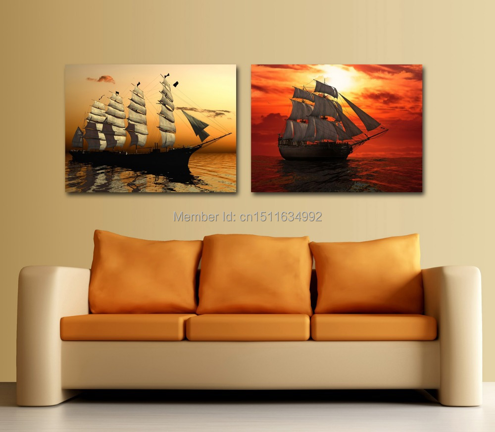 Online get cheap realistische landschappen aliexpress.com ... Woonkamer deco