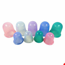 1Pcs Health care small body cups anti cellulite vacuum silicone massage cupping cups 5 5cm 5