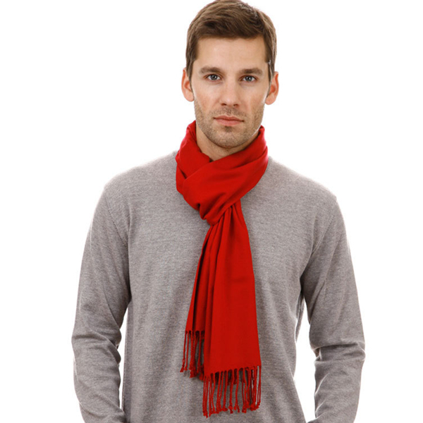 Winter font b Tartan b font Scarves Solid Scarf New Designer Unisex Acrylic Basic Shawls Women