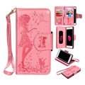 Multi function Wallet Case For Samsung Galaxy S3 S4 S5 S6 S7 Edge Case 9 Card