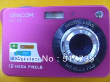 free shipping V2 Retractable lens digital camera high quality cheap camera